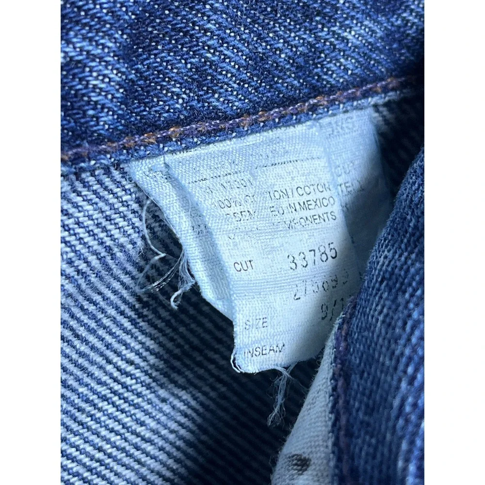 Vintage Rocky Mountain Clothing Co High Waisted Western Jeans Blue Denim